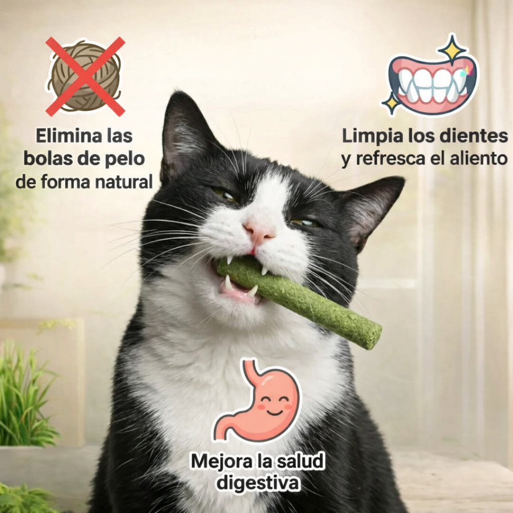 Herbicat® - Palitos de hierba para masticar