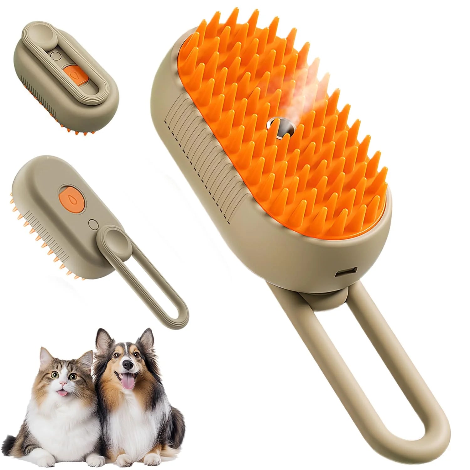 PetVapor 2.0 – Cepillo 3 en 1 para mascotas