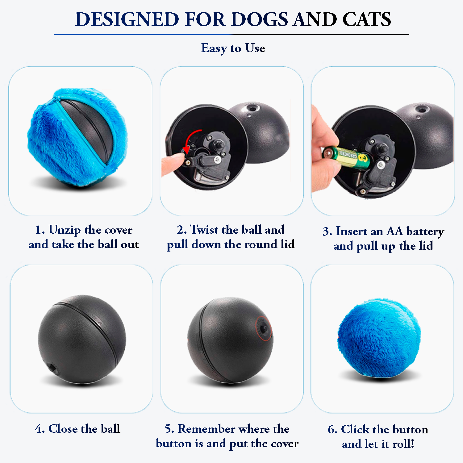 Too cute dog shop active rolling ball deals